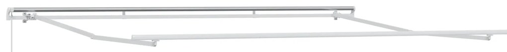 Toldo Retrátil Manual vidaXL Bege 450x350 cm