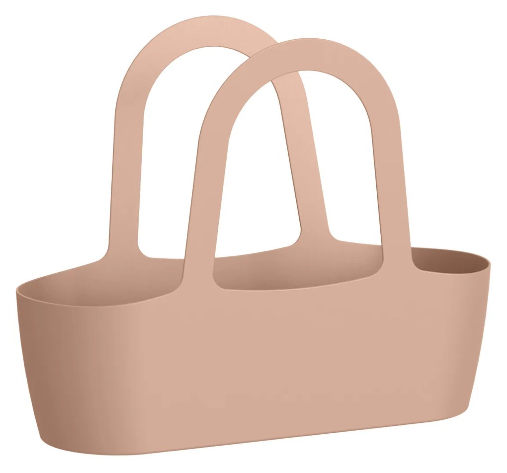 Floreira Bolsa Paris 43X16X34cm 7L Bege Escuro