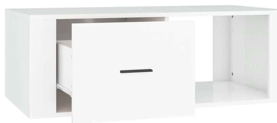 Mesa de centro 100x50,5x35 cm derivados de madeira branco