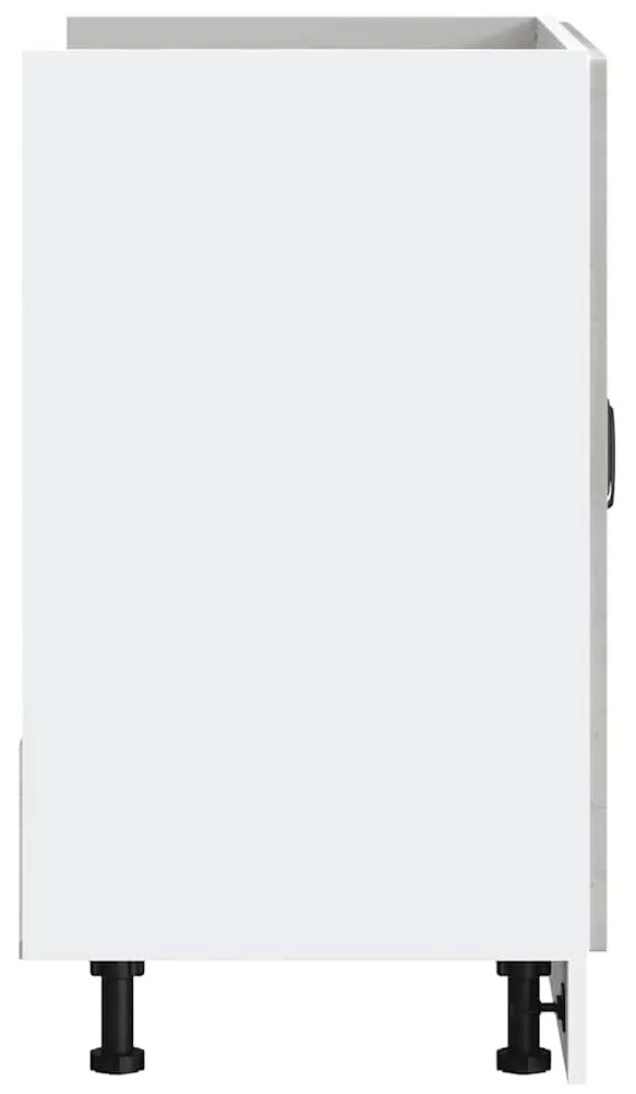 Armário baixo lavatório Kalmar 80x46x81,5 cm cinzento betão
