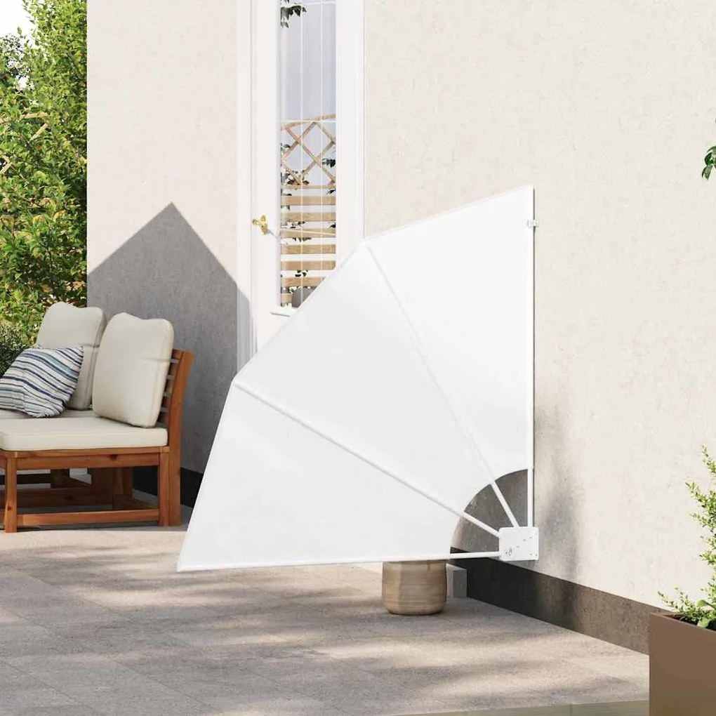 Tela de Privacidade para Varanda Branco 115 x 115 cm tecido