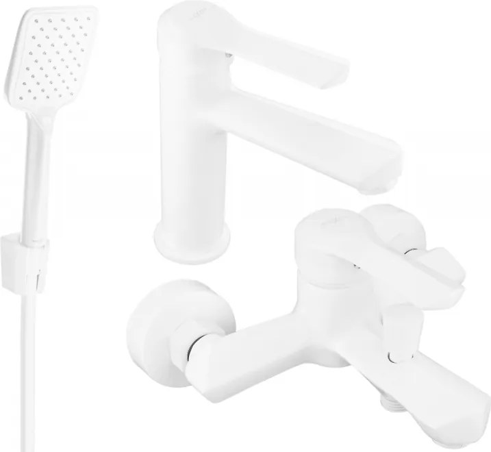 Mexen Sabre Conjunto de banheira R62, branco - 72103R62-20