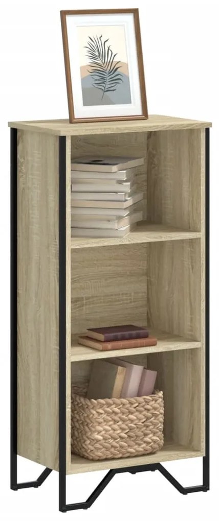 vidaXL Estante 50x31x106 cm derivados de madeira carvalho sonoma
