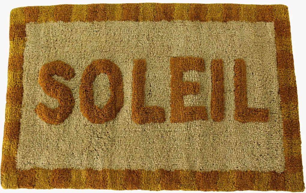 Tapete de banho de algodão Soleil