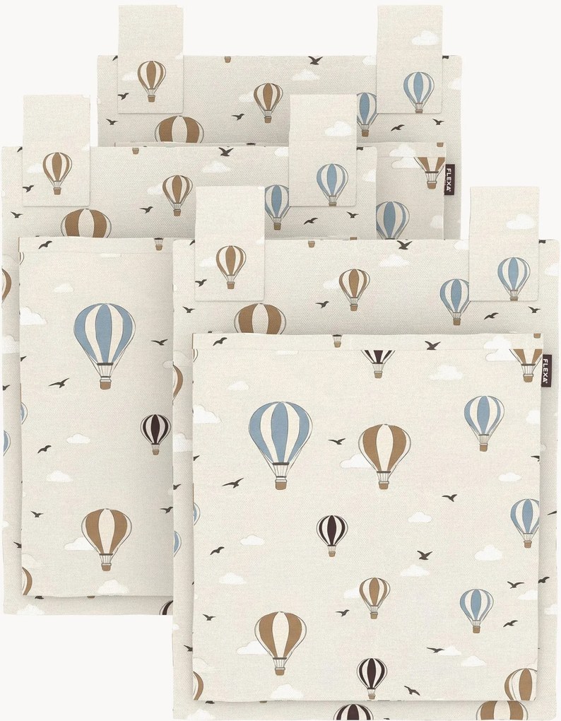 Bolsos para cama de crianças Balloons, conjunto de 3