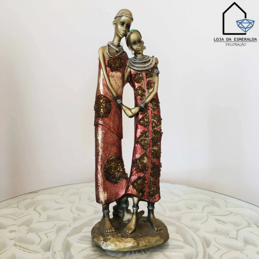 Peça Decorativa Étnica | 9.5x6.5x29 CM