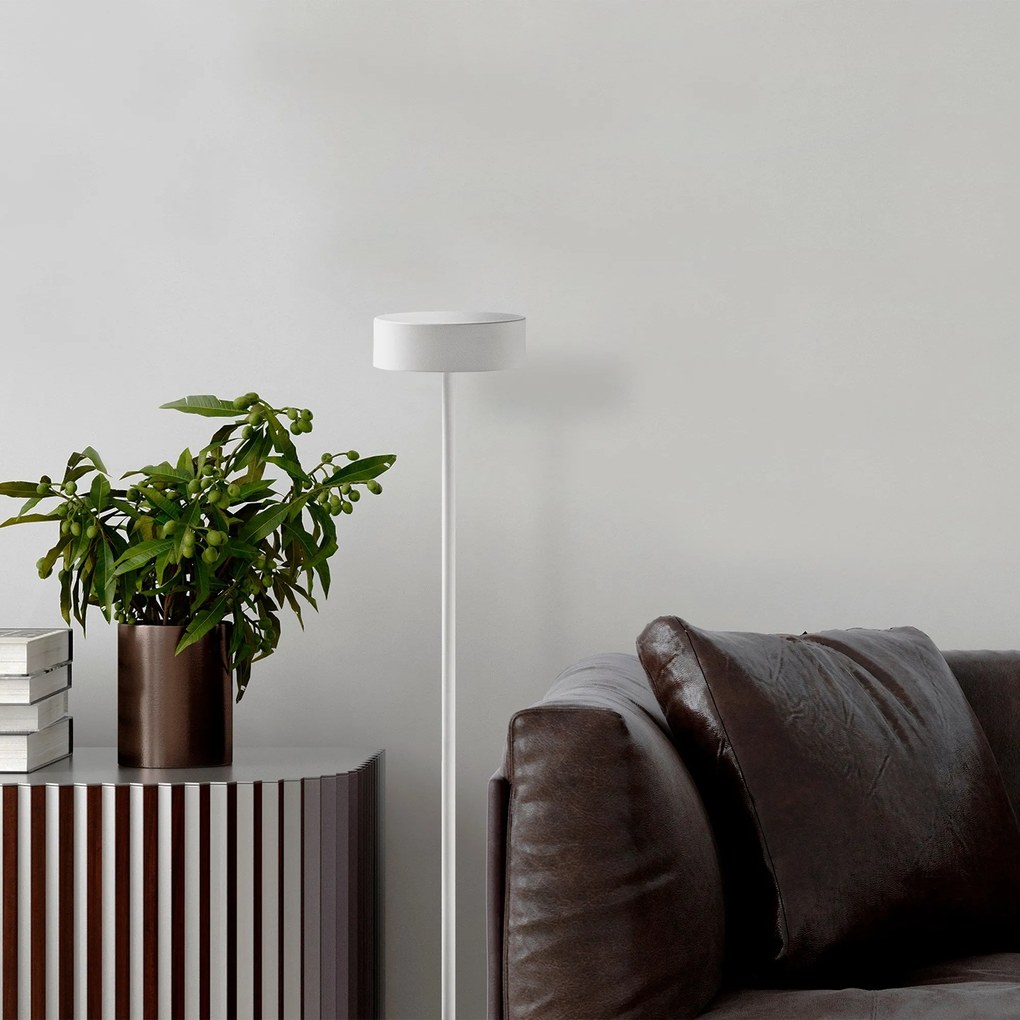 Candeeiro de Pé Keyf – Branco – Diâmetro 16 cm Altura 111 cm