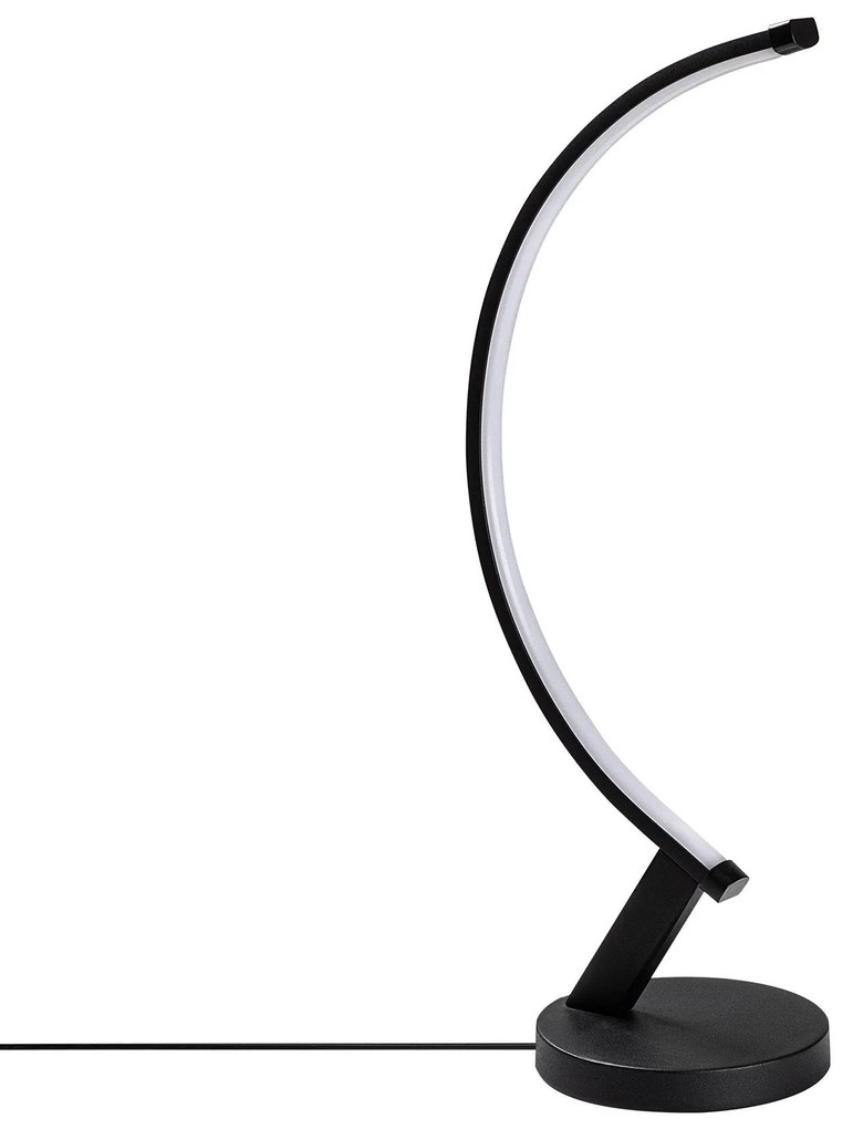 Candeeiro de Mesa Bevel – Preto – 13x47x20 cm