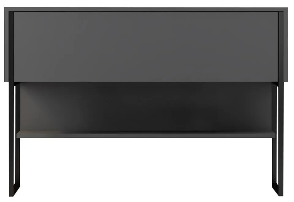 **** Cómoda Luxe – Preto Antracite – 120 cm x 80 cm x 30 cm
**