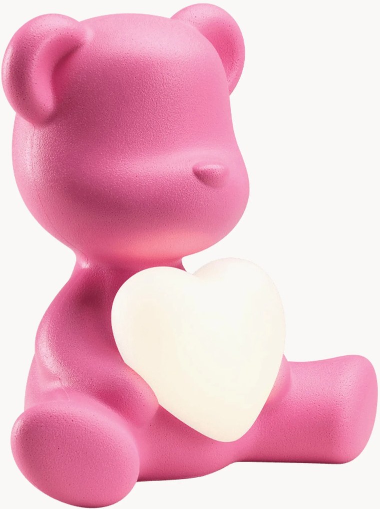 Candeeiro de mesa portátil LED para crianças Teddy Love, regulável