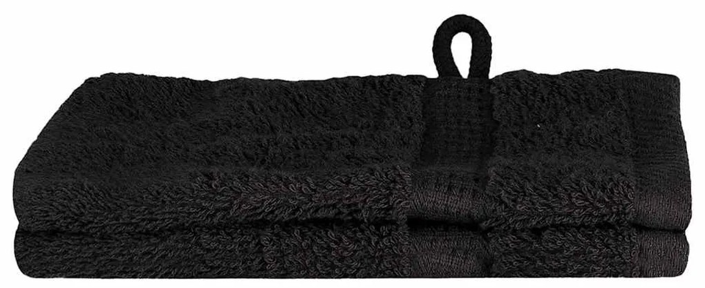 Panos de prato 2 pcs Preto 15 x 21 cm Algodão