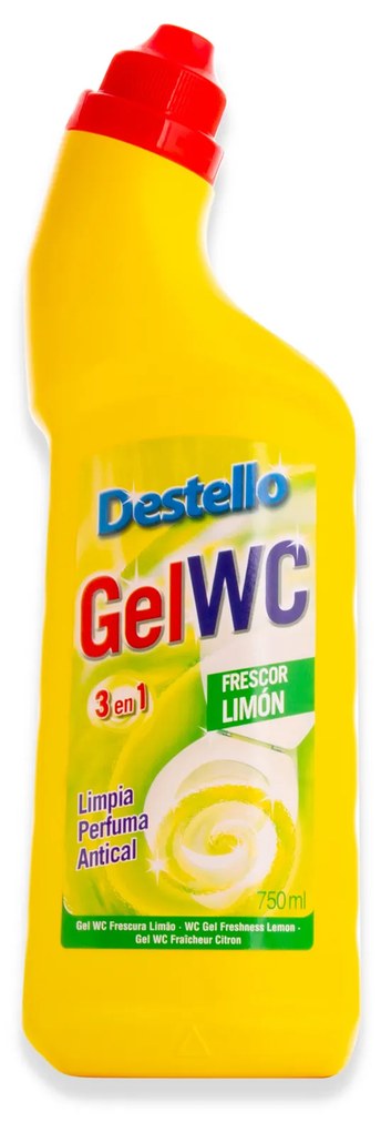 Detergente Wc Destello Frescor Limão 750ml