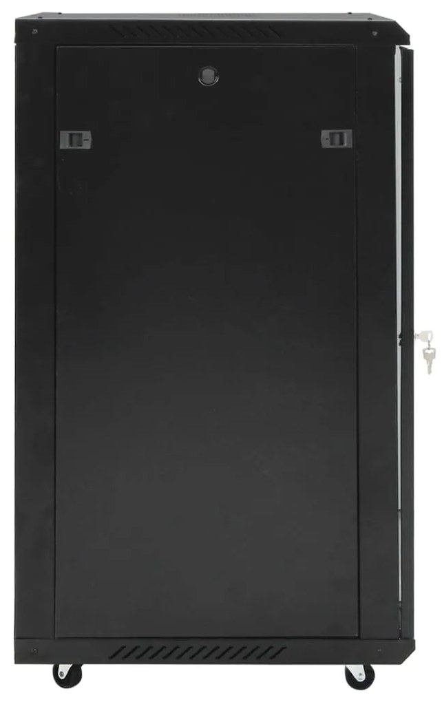 Armário bastidor 18U c/ pés giratórios 19" IP20 60x60x100 cm