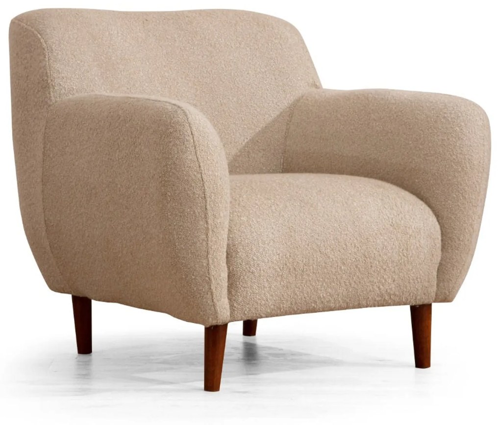 Cadeira Wing Napoli – Cappuccino – 95x86x96 cm