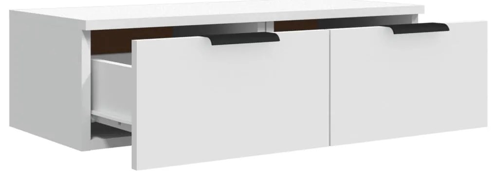Armários de parede 68x30x20cm derivados de madeira branco