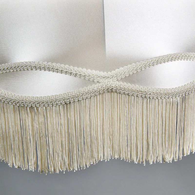 Candeeiro de suspensão retro creme 45 cm - Granny Retro