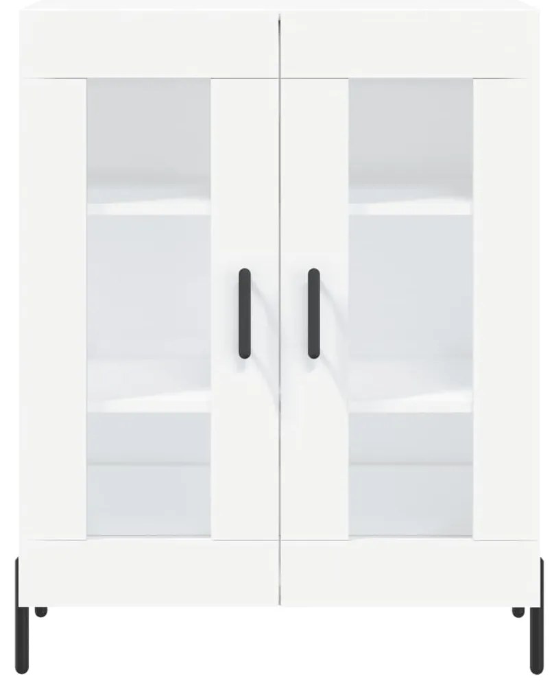 Armário alto 69,5x34x180 cm derivados de madeira branco