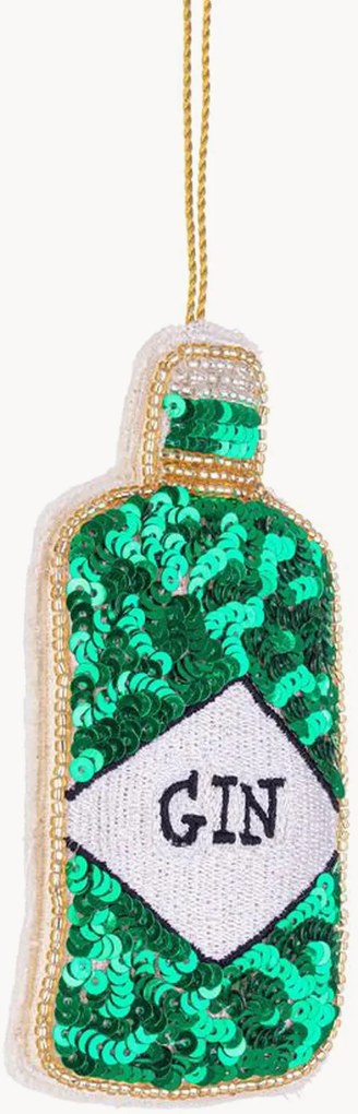 Ornamentos de Natal em feltro Flask, conjunto de 6