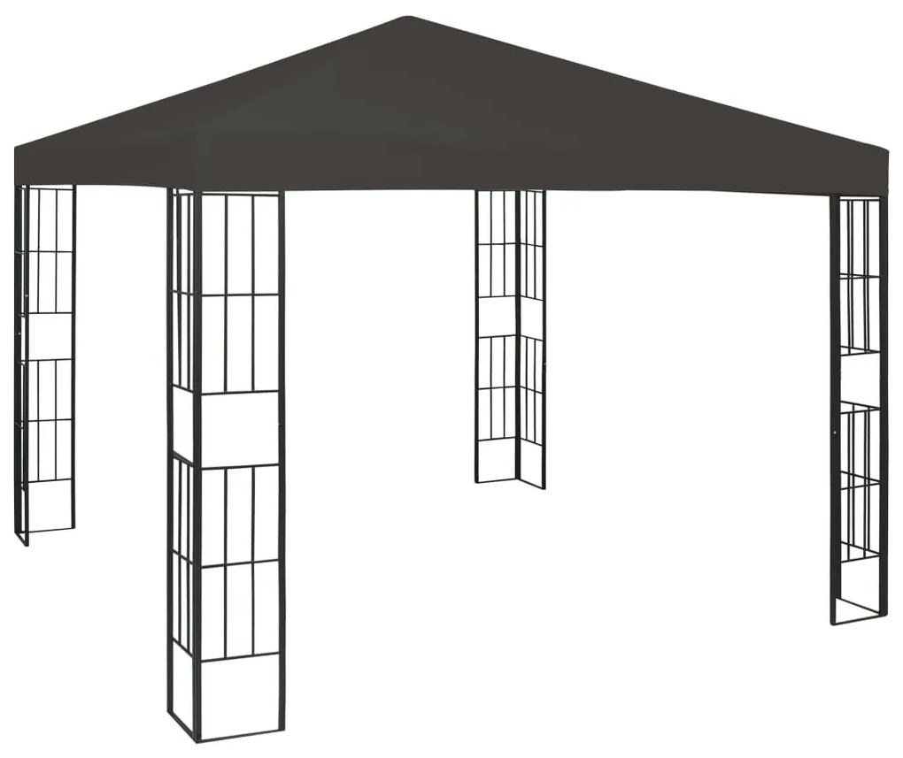 vidaXL Tenda 3x3 m antracite