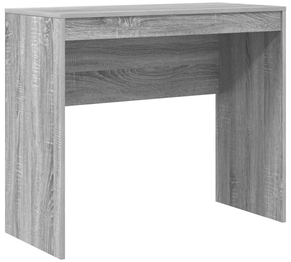 Mesa com Armazenamento Cinza Sonoma Madeira Derivada