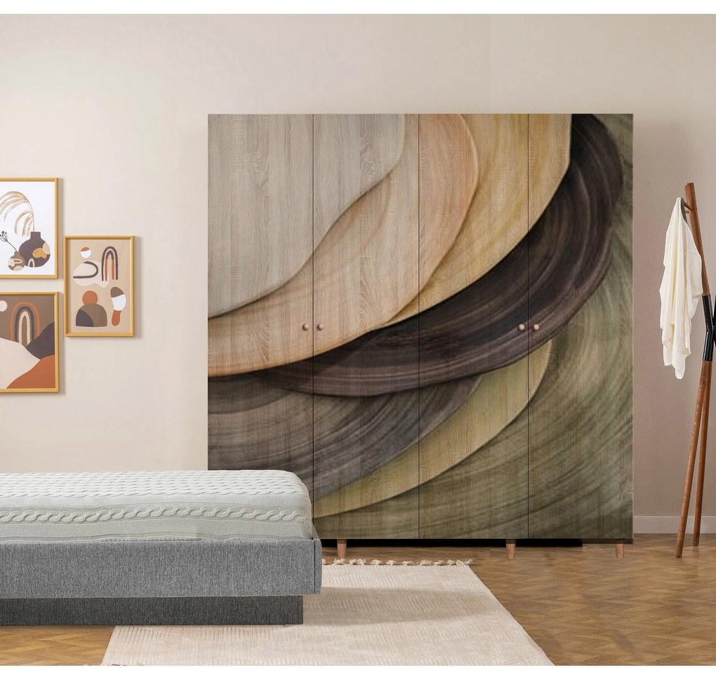 Roupeiro Loni – Sonomo – 180x192x52 cm