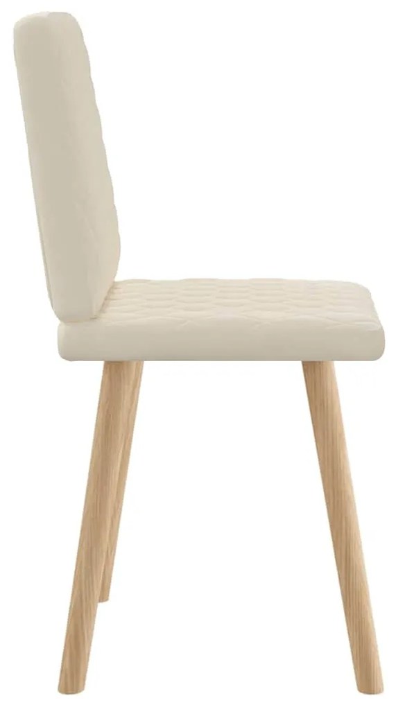 Cadeiras de jantar 2 pcs linho