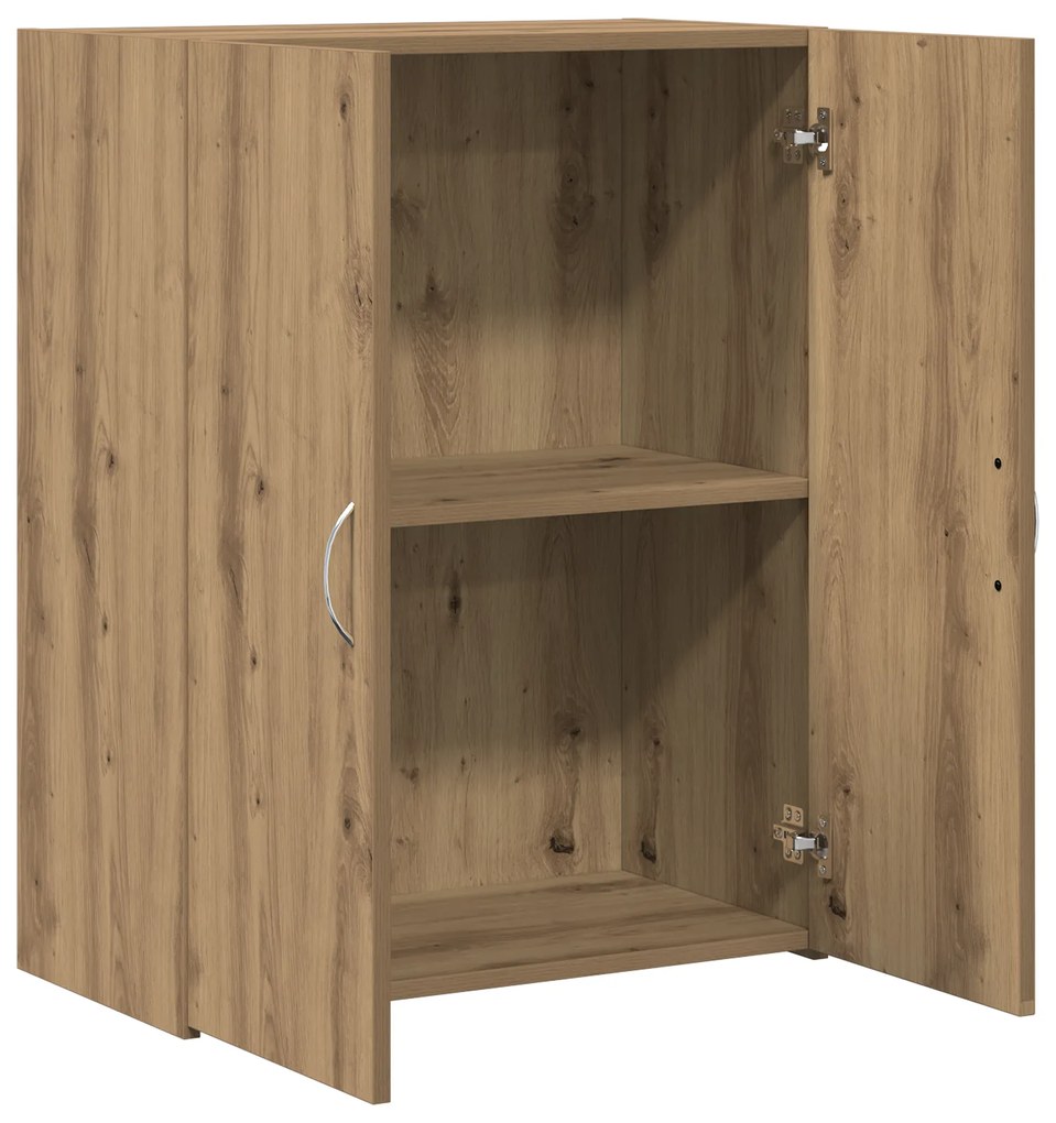 Gabinete de Escritório Carvalho Artesão 60x32x77.5 cm Madeira de Engen