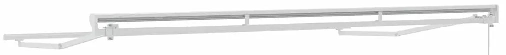 Toldo Manual Manual Branco 3.5 x 2 m