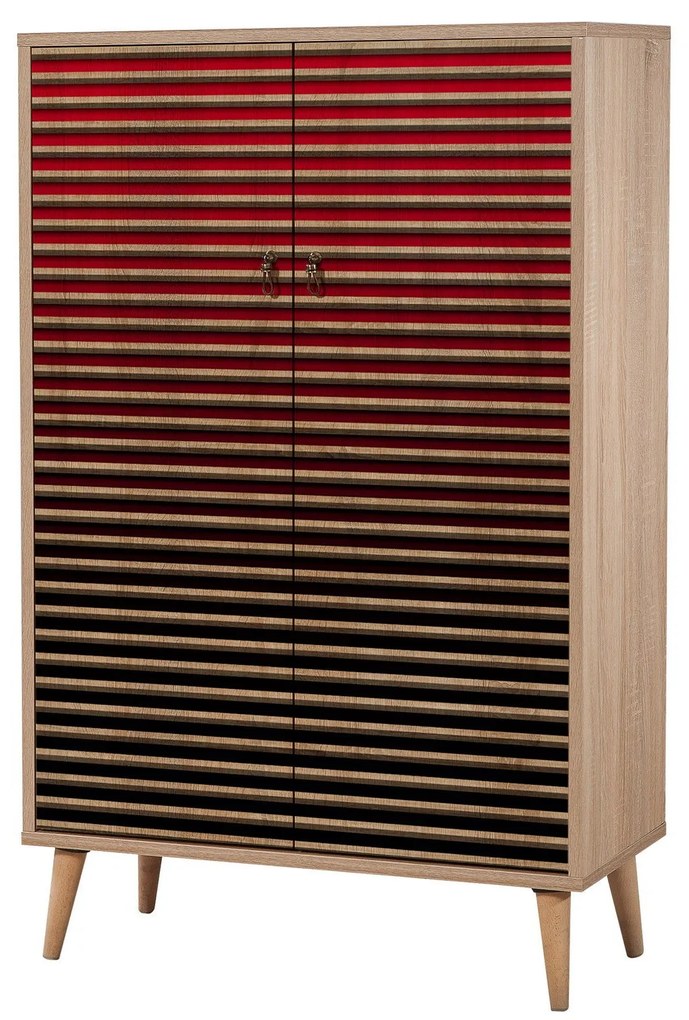 Armário Multiuso Multibox – Carvalho Sonoma – 80x127x36 cm