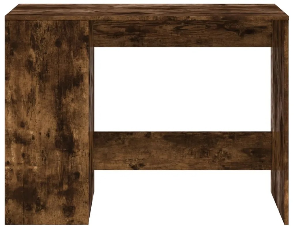 Secretária 102x50x75 cm derivados de madeira carvalho fumado