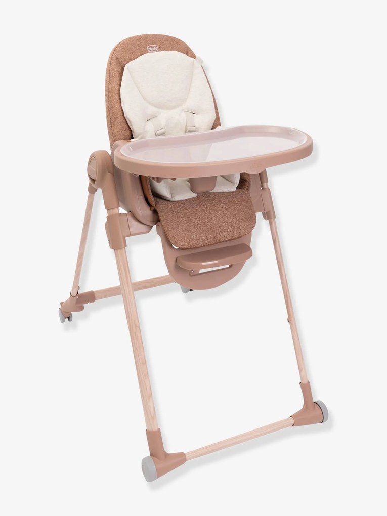 Cadeira alta Polly Armonia da CHICCO terracota
