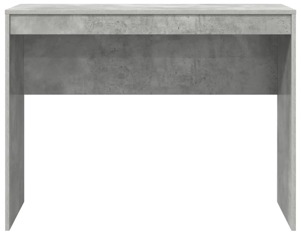 mesa de escrita cinza concreto
