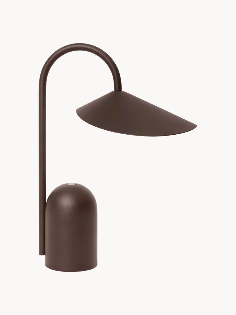 Candeeiro de mesa LED pequeno portátil e regulável Arum