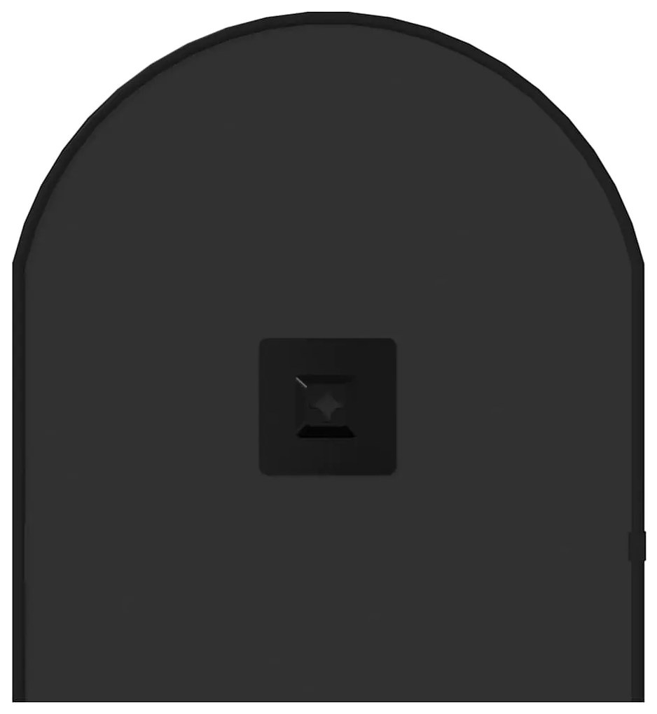 Espelho de parede 70x30 cm oval preto