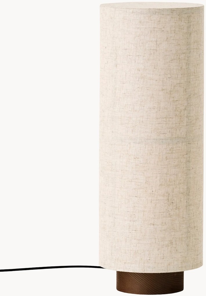Candeeiro de mesa grande em linho artesanal Hashira