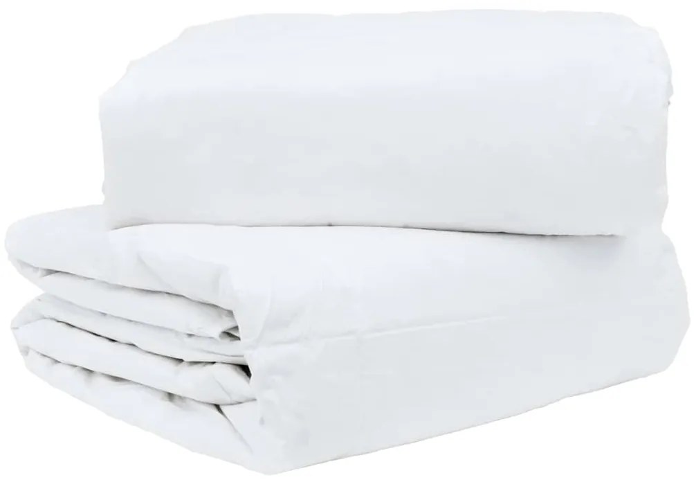 Colchas &amp; Duvets Branco 200 x 200 cm Penugem