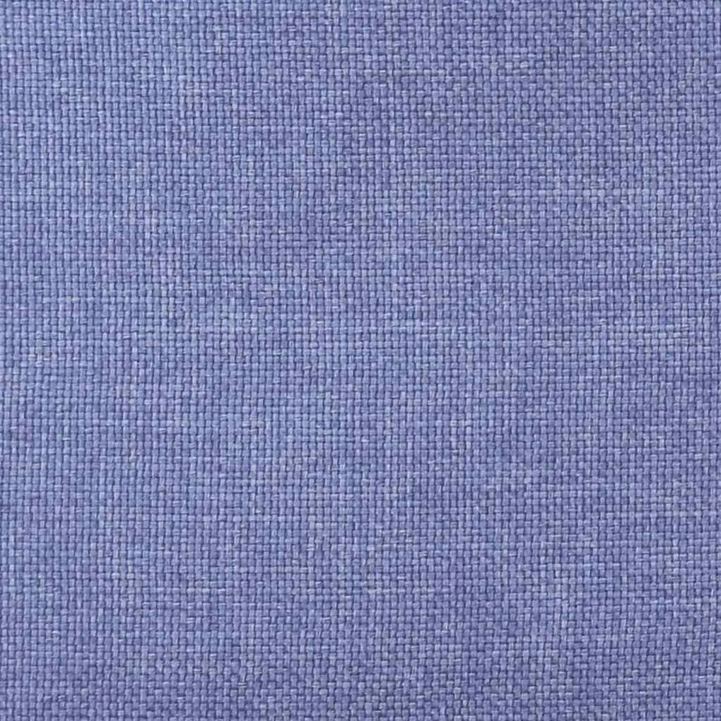 Cadeiras de jantar 6 pcs Jeans Tecido Azul