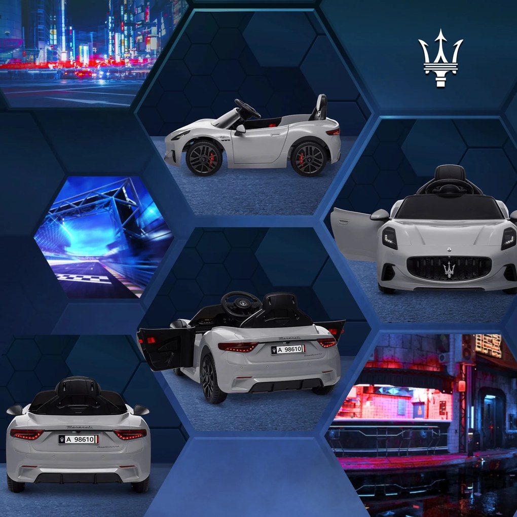 AIYAPLAY Carro Elétrico para Crianças acima de 3 Anos Carro Maserati G