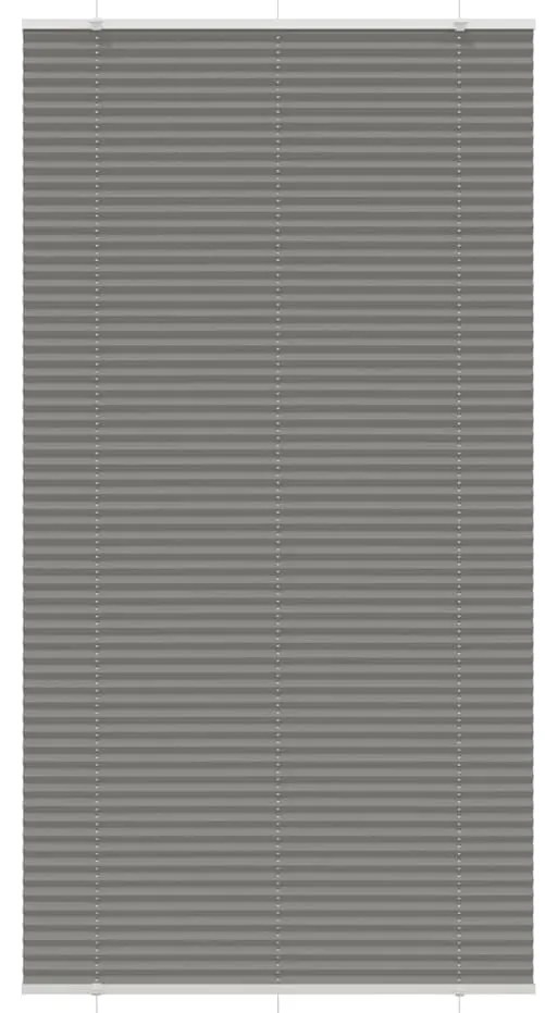 Antracite Plissada Cega 110x200 cm Largura Tecido 109,4 cm