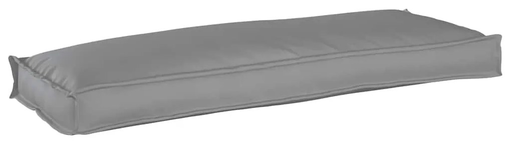 vidaXL Almofada de Palete para Banco Cinza 110 x 40 x 8 cm em Tecido Oxford