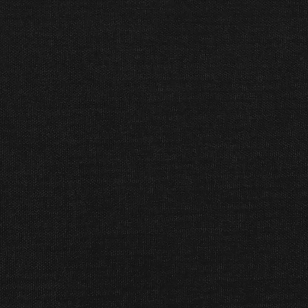 Estrutura de cama 100x200 cm tecido preto