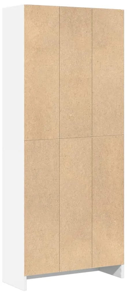 Estante 60x24x143 cm derivados de madeira branco