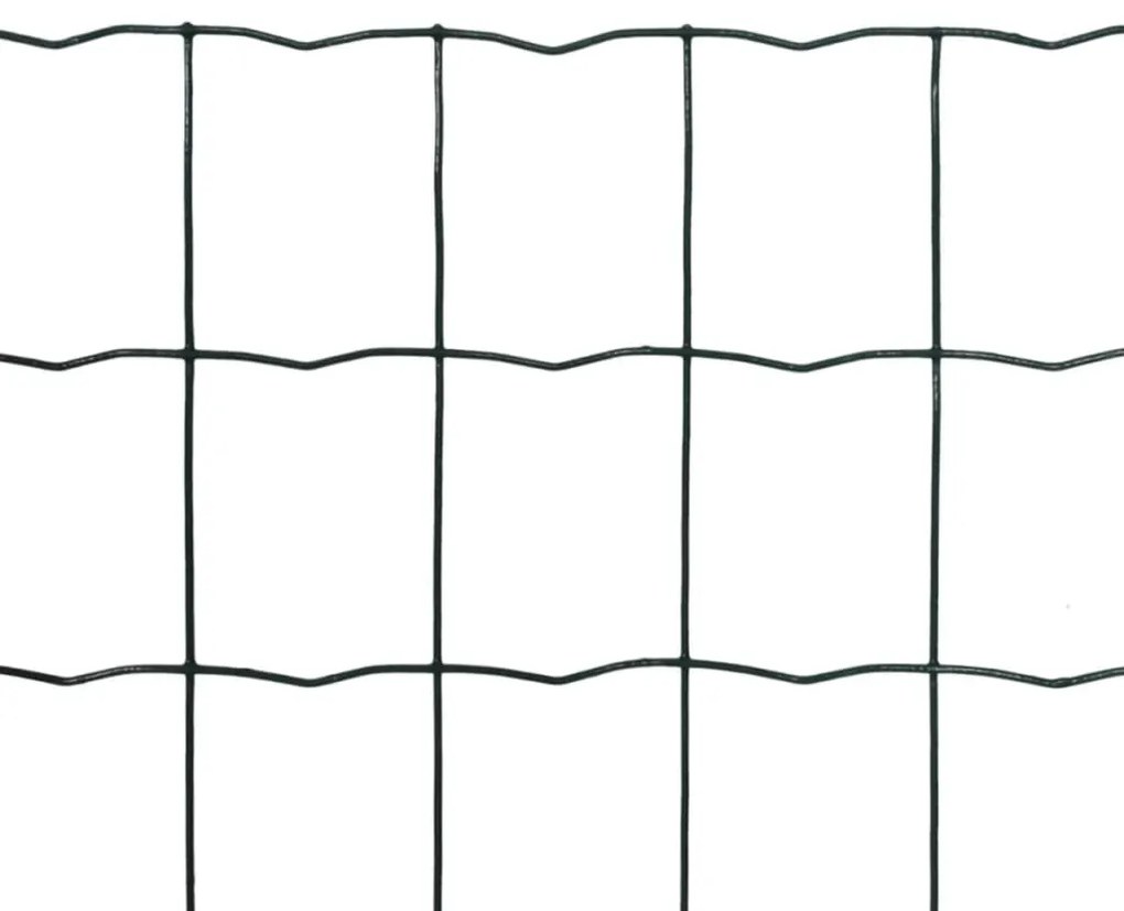 Cerca 25 x 1,0 m aço verde