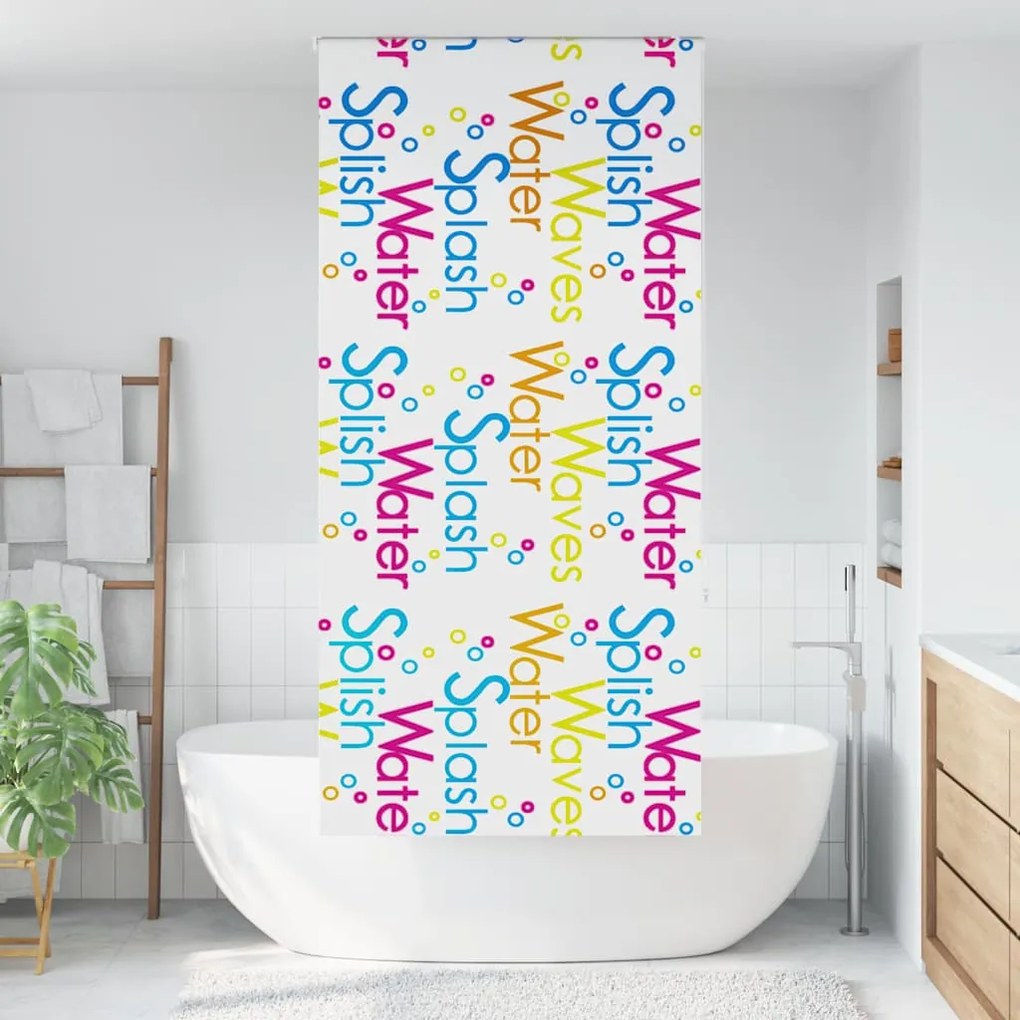 Rolo de Duche Estores 90x240 cm Largura Tecido 86 cm