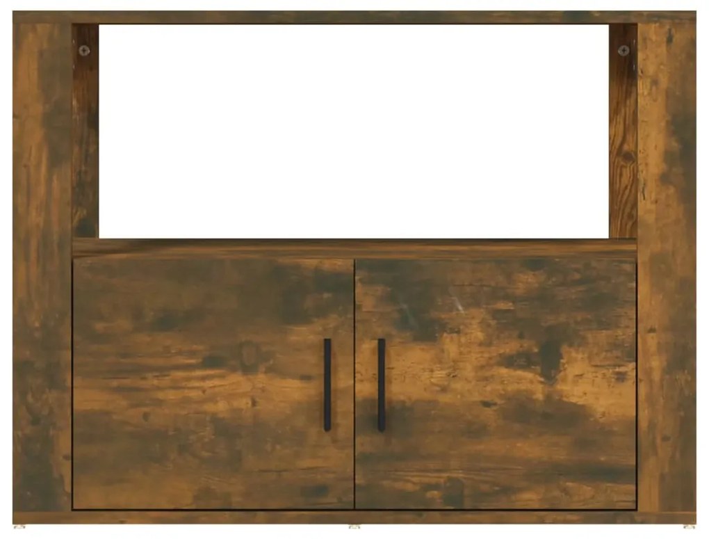 Aparador 80x30x60 cm derivados de madeira carvalho fumado