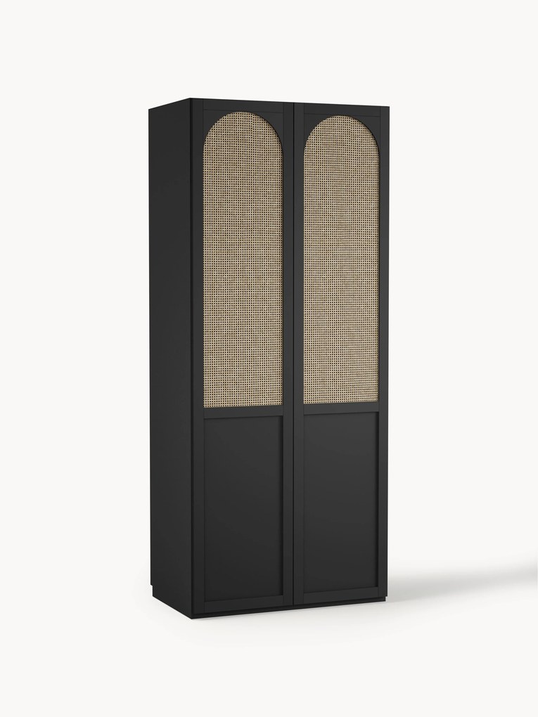Roupeiro modular com portas de batente Jeanne, L 100 cm, vários tamanhos