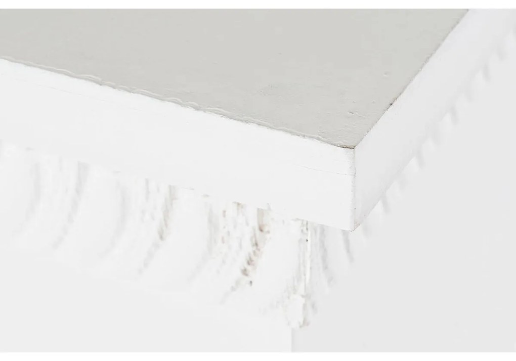 Frente de lareira DKD Home Decor 110 x 23 x 110 cm Abeto Madeira Alumínio