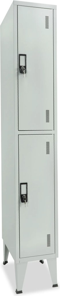 Cacifo Metálico Simples 2 Cacifos 1900x300x500 mm Standard
