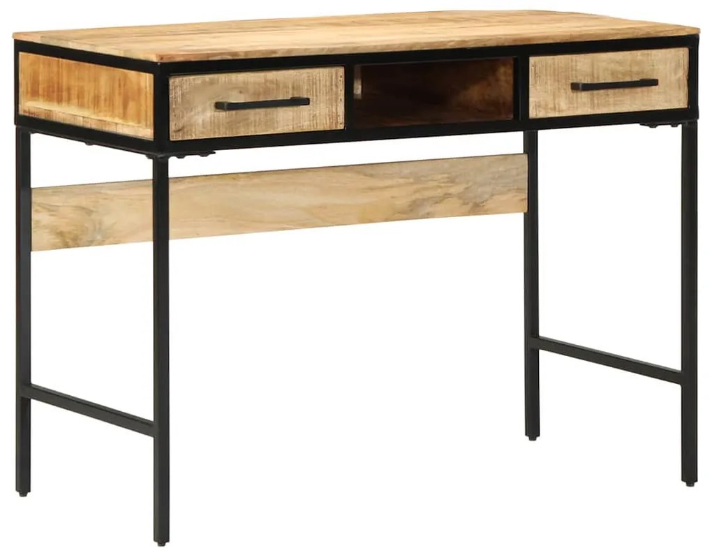 Mesa 100x50x75 cm Madeira Maciça Rough Mango