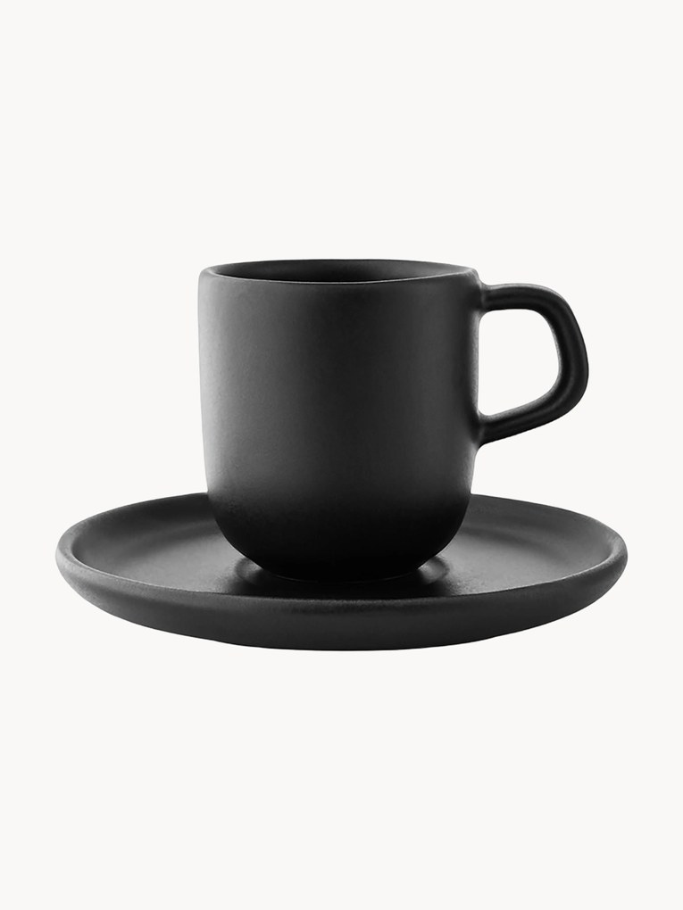 Chávenas de café expresso com pires Nordic Kitchen, conjunto de 4